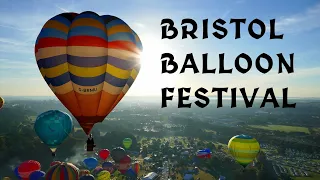 Bristol Balloon Festival 2017 - Flight Timelapse