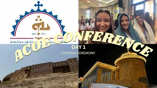 Iraq Trip!! Assyrian Youth Conference Day 1!