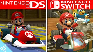 Mario Kart - Switch vs. Nintendo DS | Side by Side