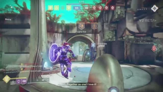 Epic Quadfeed with Sentinel Shield Destiny 2 Beta