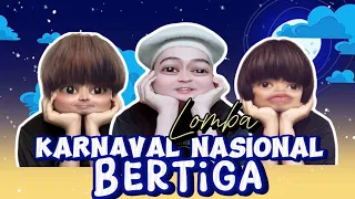 LOMBA KARNAVAL NASIONAL BERTIGA (The Movie): Kostum Makin Bengek + Pake Kendaraan Diluar Nalar 😂