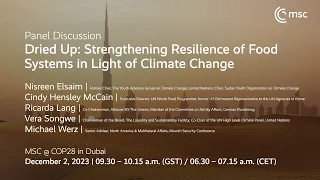 Dried Up: Strengthening Resilience of Food Systems in Light of Climate Change — MSC @ COP28