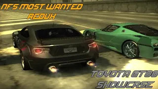 NFS Most Wanted Redux - Toyota GT86 Showcase