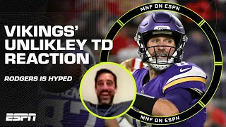 ‘Was that an INTERCEPTION AND FUMBLE RECOVERY’⁉️- Eli after the Vikings’ unlikely TD | ManningCast