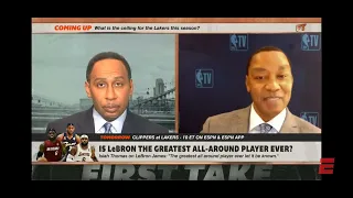 Isiah Thomas explains why Jordan isn't the GOAT