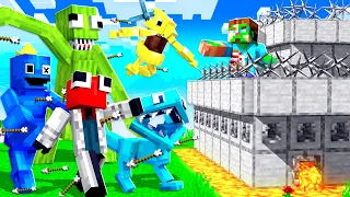 Rainbow Friends vs Most Secure Minecraft House