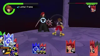 Kingdom Hearts Re: Chain of Memories HD - Boss Fight Axel (Proud Mode/Sora's Story )