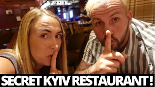 Secret Restaurant You Need password to enter | KYIV, UKRAINE