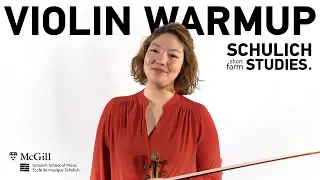 My Daily Violin Warm-up Routine – Jinjoo Cho