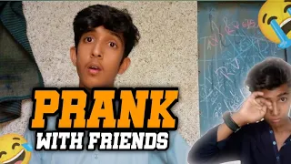 Prank With Friend Roo Gya😭!Aqeel Vlogs