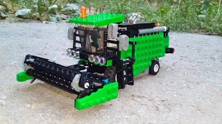 Сборка lego MOC deutz fahr 6095 hts #deutzfahr6095hts #LEGO #deutzfahr#ютубер18 #комбайн #6wide