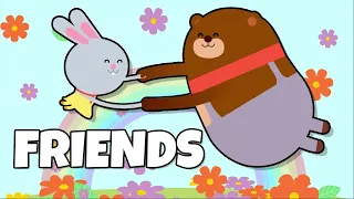 Friends Always Share ♫  | Best Friends Song | Wormhole Learning - Songs For Kids