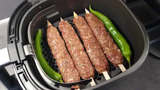 Adana Kebab Recipe at Airfryer ✅️Airfryer Recipes👍Philips Airfryer Recipes ✅️ Kebab Recipe👍