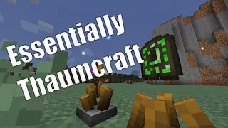 Essentially Thaumcraft 6 - Roots: Trying out some cool spells - Ep11