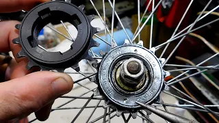 How to remove a nonremovable BMX freewheel.