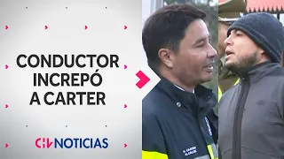 "¡PAJARÓN CU...!": Conductor increpó a alcalde Carter en fiscalización - CHV Noticias