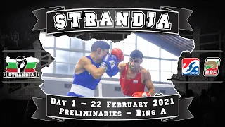 Ring A- 72nd International Boxing Tournament Strandja 2021 Day 1