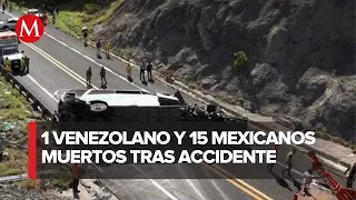 Aumenta el número de muertos tras accidente en la autopista Cuacnopalan-Oaxaca