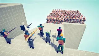 GERMAN ARMY SOLDIERS vs 100x UNITS - Totally Accurate Battle Simulator TABS