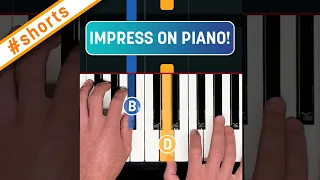 IMPRESS on piano with a song from TV! #shorts