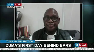 Panel discussion | Zuma's first day behind bars