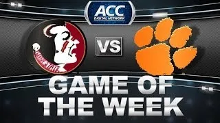 Game of the Week | Florida State vs Clemson | ACCDigitalNetwork