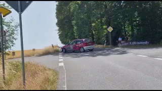 Osterburg Rallye 2022 Crash WP5