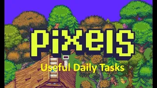Pixels Online: Useful Daily Tasks (sauna, post-office, HQ, carnival, taskboard)