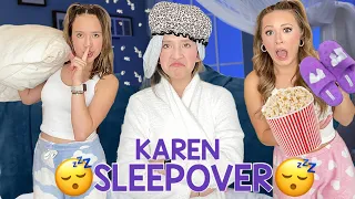 WE HAD A SLEEPOVER AT KAREN’S HOUSE 🫣🍿 (BAD IDEA)