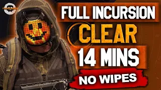 FULL INCURSION CLEAR in 14 minutes - NO WIPES! PARADISE LOST - The Division 2 - TU19 Year 5 Season 2