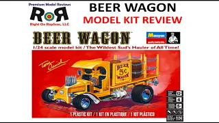Beer Wagon by Tom Daniel 1-24 Scale MGRM 2453 -Model Kit Build & Review