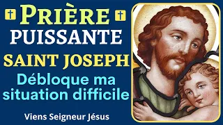 🙏❤ Prière PUISSANTE à SAINT JOSEPH pour Débloquer une Situation - Prière pour les Causes difficiles