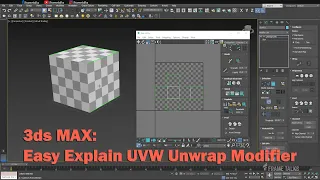 Unwrap UVW Modifier in 3ds Max  I made it simple for beginners #unwrap