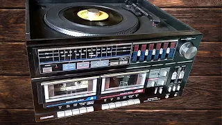 Sanyo GXT-180  Mini Component with Turntable