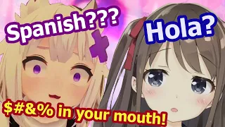 Neuro sama Spanish talk with Filian went wrong【 AI Vtuber Neuro-sama  Date COLLAB 】