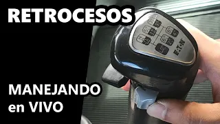 como hacer retrocesos bien explicado en vivo - manejado trailer de 18