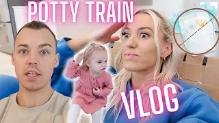 POTTY TRAINING VLOG AFTER TWO FAILED ATTEMPTS! WHAT FINALLY WORKED!?