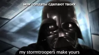 (русские субтитры) Darth Vader vs Adolf Hitler. Epic Rap Battles of History #2
