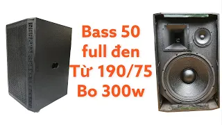 Ráp Loa 5 Tấc Theo Yêu Cầu Bass 190/75 Gửi Khách Daklak