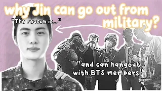 This is The Reason Why Jin Meet The Member Yesterday | Jin Out Military Service |Jjwan Jjwan