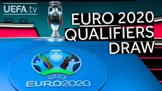 Watch the UEFA EURO 2020 Qualifiers Draw