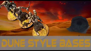 Dune Style Miniature Bases Tutorial