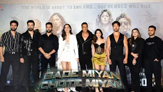 LIVE Akshay Kumar & Tiger Shroff At The Official Trailer Launch Of Bade Miyan Chote Miyan