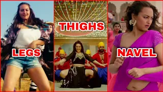 Sonakshi Sinha Navel Thighs Legs | Sonakshi Sinha Hot Dance |