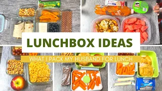 LUNCHBOX IDEAS | WHAT I PACK MY HUSBAND FOR LUNCH