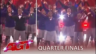 Detroit Youth Choir: Terry Crew's Golden Buzzer Brings The House Down!| America's Got Talent 2019