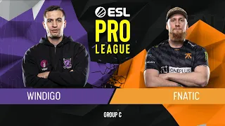 CS:GO - Fnatic vs. Windigo Gaming [Mirage] Map 2 - Group C - ESL Pro League Season 9 Europe