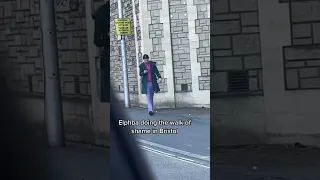 Elphaba does the walk of shame🫣 #elphaba #tiktok #walkofshame #uk #funny #shortsfeed