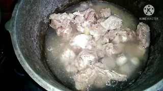 How to make kalderetang kambing.