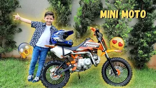 GANHEI UMA MINI MOTO * REALIZEI MEU MAIOR SONHO **